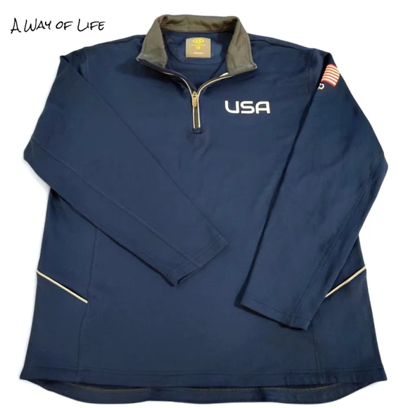 A Way of Life USA pullover size large men's - Picture 2 of 8
